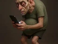 Wujud Seram Manusia Masa Depan, Gegara Mager dan Kecanduan Gadget