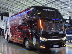 Bali United FC Punya Bus Baru, Intip Fasilitasnya
