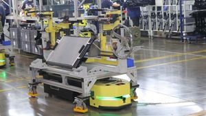 Canggih! Pabrik Mobil Changan Mayoritas Dikerjakan Robot