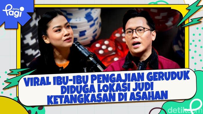 Video: Viral Ibu-ibu Pengajian Geruduk Diduga Lokasi Judi Ketangkasan di Asahan