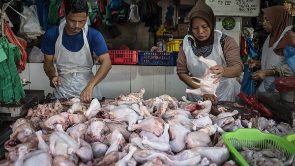 Geliat Pasar Tradisional Semarang di Tengah Inflasi