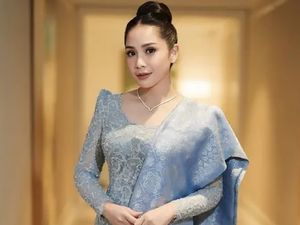 6 Inspirasi Baju Kondangan dari Nagita Slavina, Gaun hingga Kebaya