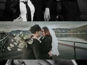 Elegan & Penuh Makna, Intip Konsep Prewedding Unik Vito Sinaga & Ivana