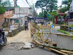 Pemkot Malang Bangun Jembatan Bailey Gantikan Sonokembang yang Ambruk