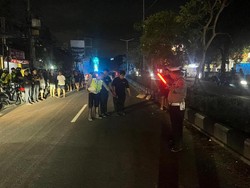 Perempuan Tewas Ditabrak Saat Menyeberang di Jalan Bypass Ngurah Rai