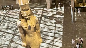 Patung Kolosal Ramses II Jadi Ikon Baru Museum Agung Mesir