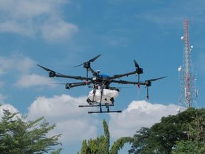 Drone Penyebar Benih Padi Unhas Siap Dukung Modernisasi Pertanian Nasional