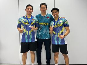 Campur Aduk Perasaan Sabar/Reza Usai Jadi Runner-up Hylo Open 2025