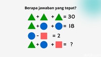 4 Soal Ini Sih Katanya Easy Banget Buat yang Jago Matematika, Kamu Termasuk?