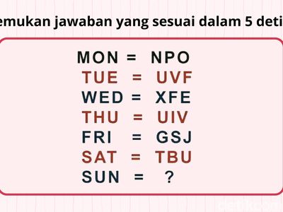 Punya IQ Tinggi Nggak Cuma Ngaku, tapi Buktikan Juga dengan Jawab 5 Soal Logika Ini!