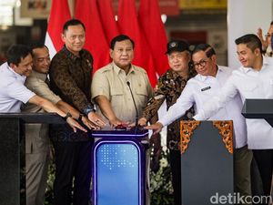 Bareng AHY-Pramono, Prabowo Resmikan Stasiun Tanah Abang Baru