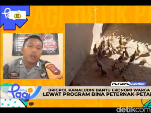 Inspirasi di Balik Brigpol Kamaludin Bina Peternak Bebek dan Petani di NTB