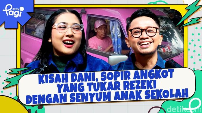 Video: Kisah Dani, Sopir Angkot yang Tukar Rezeki dengan Senyum Anak Sekolah