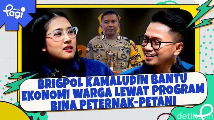 Video: Brigpol Kamaludin Bantu Ekonomi Warga Lewat Program Bina Peternak-Petani 