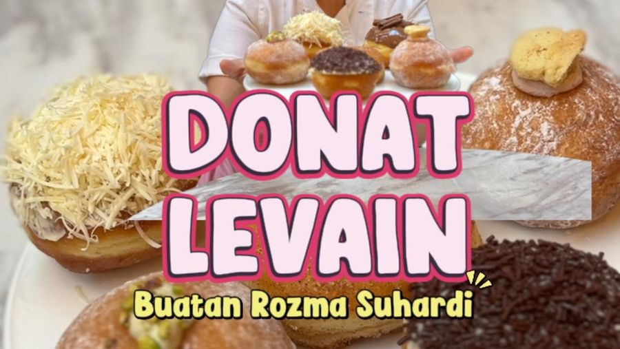 Video: Donat Levain Buatan Rozma Suhardi yang Aman untuk Penderita GERD