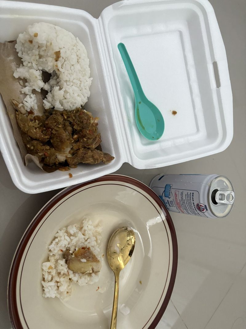 Ayam Geprek Kuah Susu