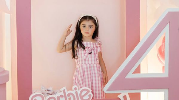 7 Foto Ultah ke-4 Guzelim Anak Margin-Ali Syakieb, Bertema Barbie Serba Pink