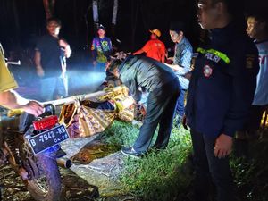 Warga Desa Batu Putih OKU Heboh Temukan Mayat Pria di Kebun Karet