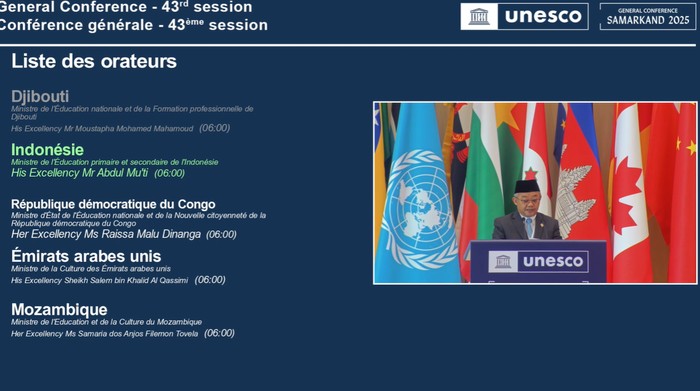 Prioritas Mendikdasmen di UNESCO, Dukung Pelajar dan Guru Palestina!