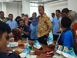 Dorong Industri Alas Kaki, Menperin Resmikan Gedung Baru BPIPI Sidoarjo