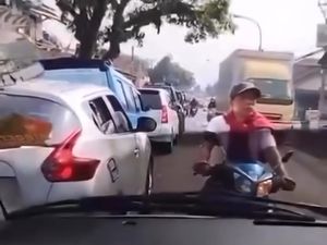 Agus Ngamuk Adang Ambulans di Bandung, Ujungnya Minta Maaf