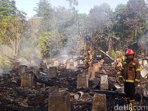 Kebakaran Kandang di Tanjungsari Sumedang, Ribuan Ayam Terpanggang