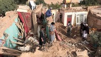 Ribuan Bangunan di Afghanistan Hancur Pascagempa Dahsyat