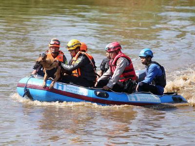 Simulasi Jaga Jakarta Hadapi Musim Penghujan