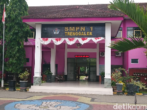 Kata SMPN 1 Trenggalek Suami Anggota DPRD Jadi Tersangka Penganiayaan Guru