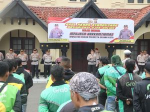 Kapolresta Serang Kota Kumpulkan Ojol, Minta Bantu Jadi Informan Polisi