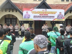 Kapolresta Serang Kota Kumpulkan Ojol, Minta Bantu Jadi Informan Polisi