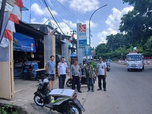 Dishub Tertibkan Parkiran Toko Bangunan Bikin Lalin Tersendat di Takalar