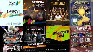 Daftar Event di Bandung 8-9 November 2025, WJF Paling Dinanti