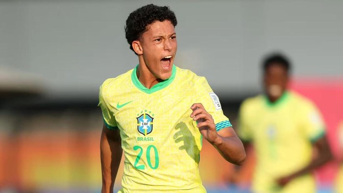 Pemain Timnas Brasil U-17, Felipe Morais.