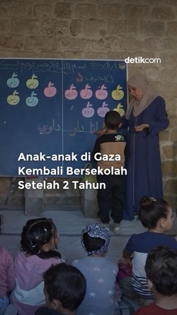 Video: Anak-anak Gaza Kembali Bersekolah