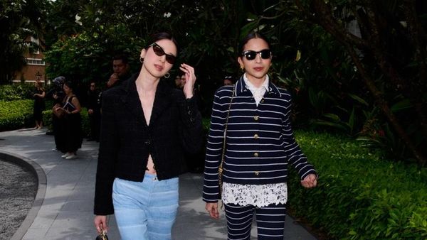 Foto: Gaya Kasual Elegan Laura Basuki dan Putri Marino di Show Chanel