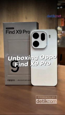  Video Unboxing dan Harga Oppo Find X9 Pro 