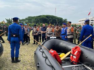 114 Titik Rawan Bencana Terdeteksi di Lampung, 994 Personel Disiagakan