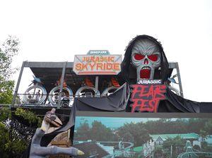 Wahana Baru Jurassic Sky Ride di Jatim Park 3 Kota Batu