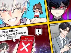 Webtoon Indonesia Perangi Bajakan Lewat Kampanye Baca Official