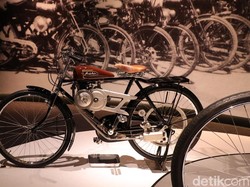 Bertemu Motor Pertama Honda di Dunia, Wujudnya Mirip Sepeda Kumbang