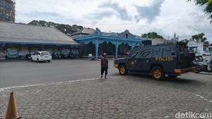 Personel Gabungan Amankan Keraton Solo hingga Jumenengan Raja Baru
