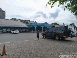 Personel Gabungan Amankan Keraton Solo hingga Jumenengan Raja Baru