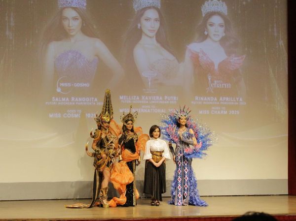 Kostum Nasional 3 Puteri Indonesia 2025, Bawa Tradisi Toraja Hingga Raja Ampat