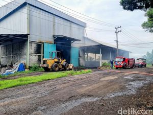 Pabrik Tapioka di Ponorogo Terbakar, Produksi Dihentikan Sementara