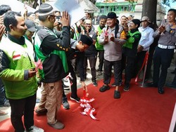Jaga Kamtibmas, Polres Serang Bangun Poskamling hingga Warung Ojol
