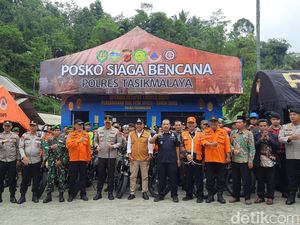 Posko Siaga Bencana Berdiri di Tapal Kuda Tasikmalaya