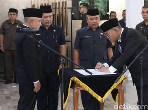 Pesan Bupati Kuningan Usia Lantik Uu Kusmana Jadi Sekda