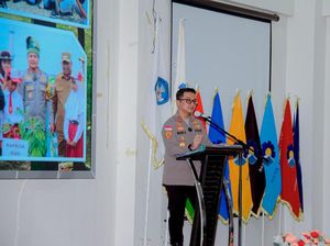 Kapolres Bengkalis Safari Kampus Ajak Mahasiswa Jaga Hutan Lewat Green Policing