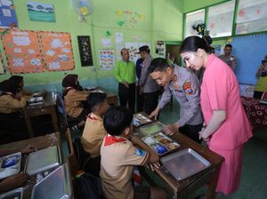 Kuliner Nasi Pecel Jadi Andalan Dapur Gizi Polres Madiun